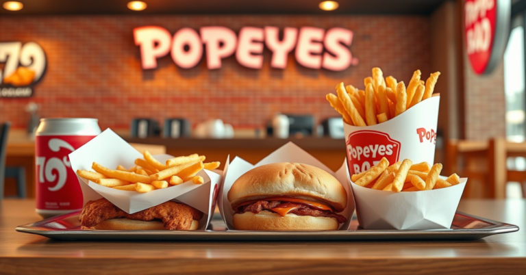 Popeyes Chicken Combo Menu With Prices For 2026