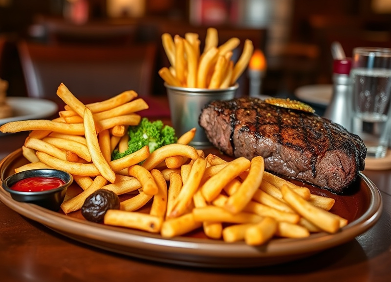 Are the lunch portion sizes smaller than dinner?