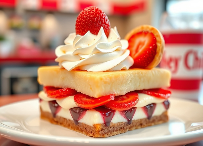 Are there any seasonal desserts at Checkers?