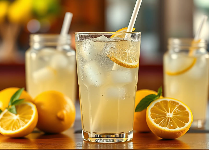 Freshly Brewed Lemonade